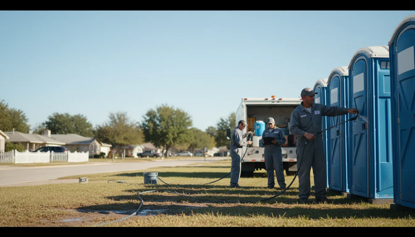 Long-Term Portable Toilet Rental in Bridgeport, MI near me
